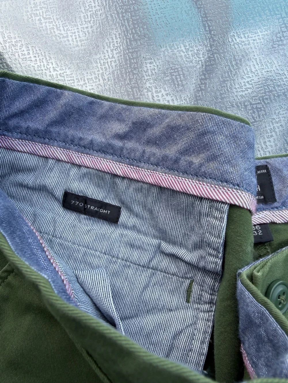 J. Crew Olive Green Chinos - Straight Leg